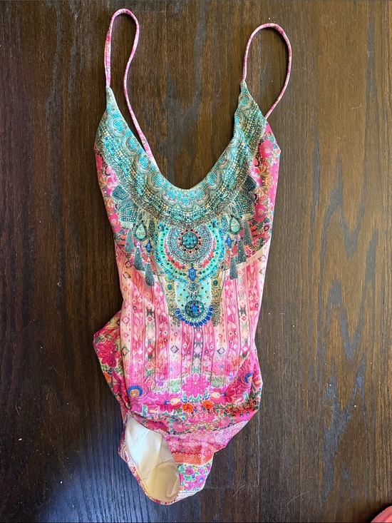Camilla Other - Camilla Pink and Turquoise One-Piece Swimsuit
